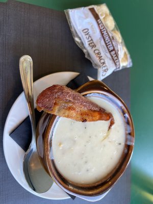 Truly good clam chowder