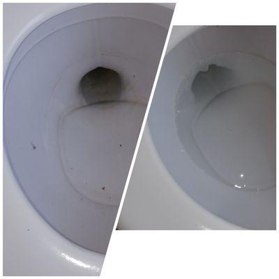 Toilet bowl Deep Clean