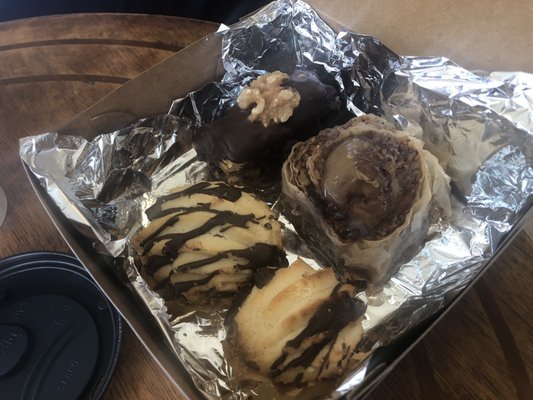 Various Baklava pastries