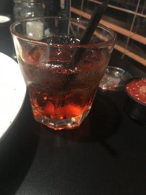 Jack Daniel apple and cranberry