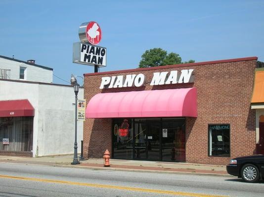 The Piano Man storefront