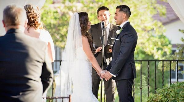 Angie + Jason at Hummingbird Nest, Simi Valley