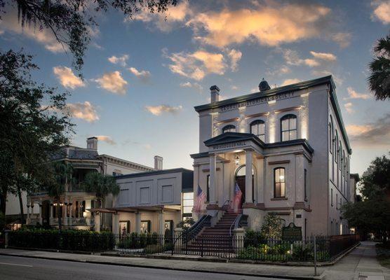 The Georgia Historical Society Research Center in Savannah, Georgia.