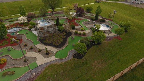 Our Miniature Golf course