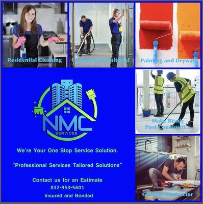 We're your one stop service solution to provide you with your tailored needs.