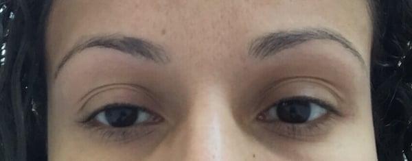 Uneven THIN eyebrows! Don't come here!