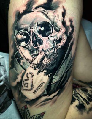 Tattoo by artist Christian Marek