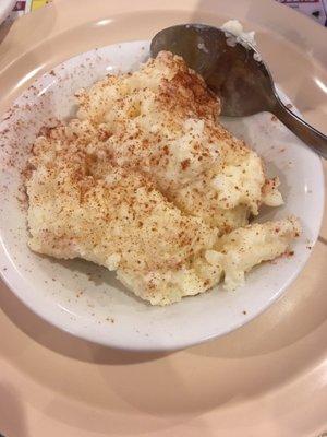 Rice pudding free with early bird special meals- yum!