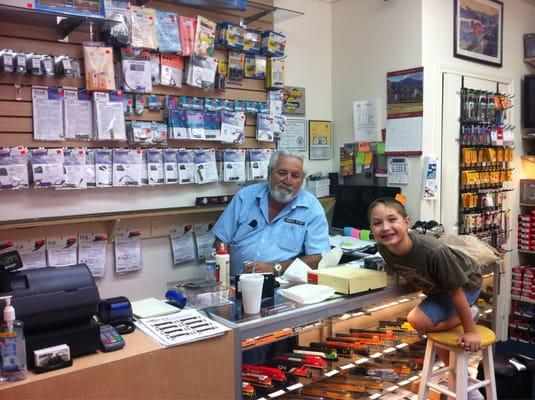 The friendly folks there.  Such a clean well-kept, well stocked shop!