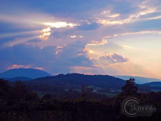 Augusta County, Virginia - Homes with mountain views like this aren't all that hard to find in this beautiful county.