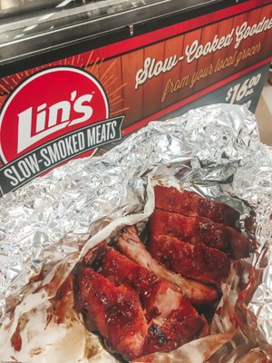 Lin's slow smoked meat- rib