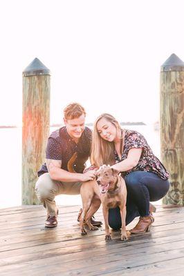 Engagement session in Annapolis, Maryland