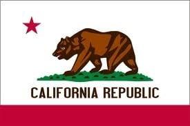 The California flag.