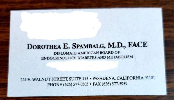 Dorothea E. Spambalg, MD