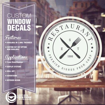 Custom-Window-sign-Decals