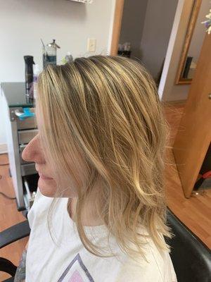 Blonde balayage