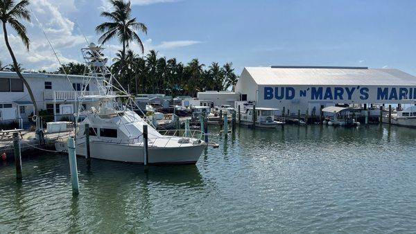 Located at Bud and Mary's Marina