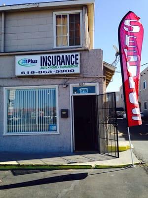 Open for business! Come by or call for your free insurance quote! 619-863-5900