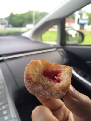 Jelly filled munchkins.  5 for $1.