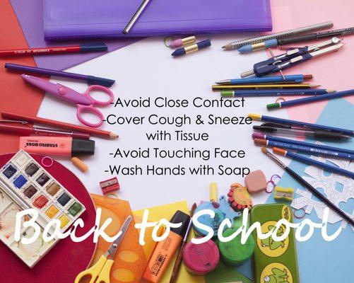 Back to School safety tips every kid should know.