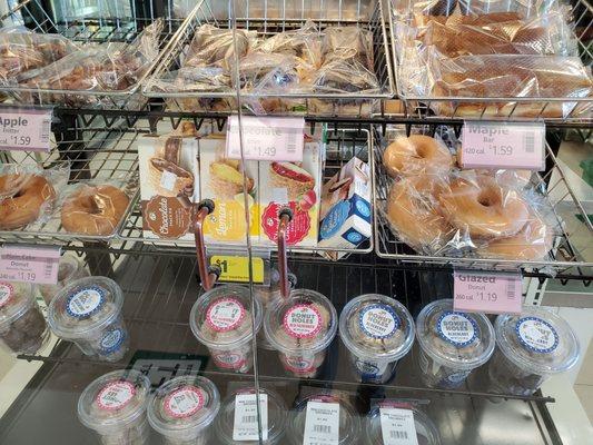 Individually wrapped pastries