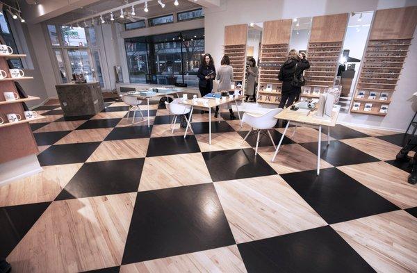 Warby Parker Store in Seattle