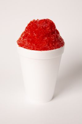 Strawberry Snow Cone at Bodacious Cones