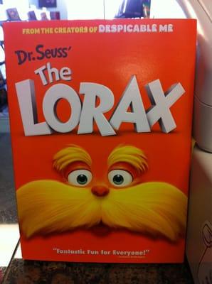 The Lorax street date August 7th, 12.