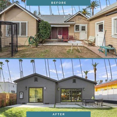 Before and After Photos of a Property Renovation we Funded in Los Angeles, CA https://www.marshallreddick.com/loan-programs