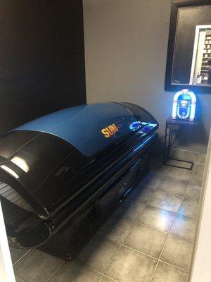 Level 3 tanning bed.