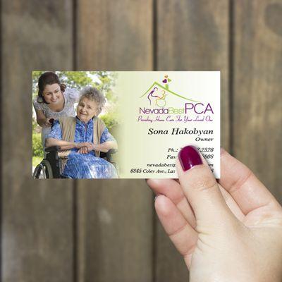 Nevada Best PCA Business Card