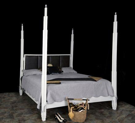 'SPIRE BED' by Award Winning Designer/Maker Jerry Whittington.  Unique creation with a whimsical nod to the iconic Spires of Churchill Downs