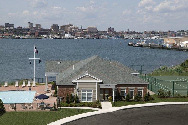 Clubhouse and City Views