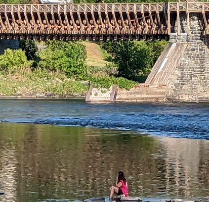 aaahhhhh, just to sit at the river's edge!