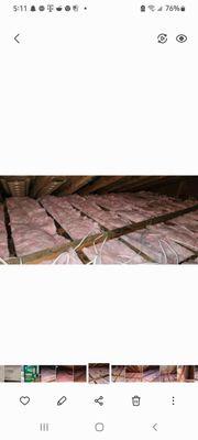 Owens Corning R30 Insulation  Baffle Ventilation