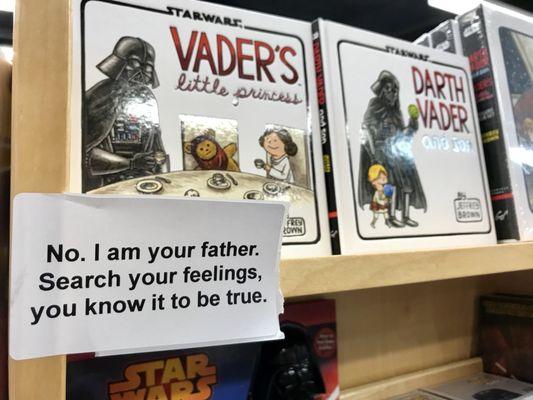 Even a little Darth Vader section