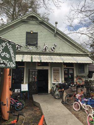 The bike shop