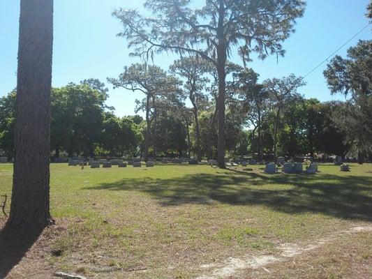 Cemetery grounds