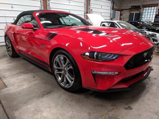 2018 Mustang GT Premium Convertible fully loaded sold to a great customer