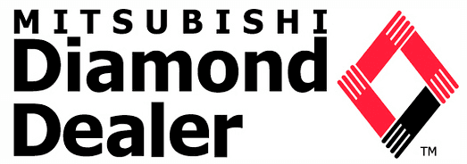 We are a licensed and insured Mitsubishi Diamond Dealer!