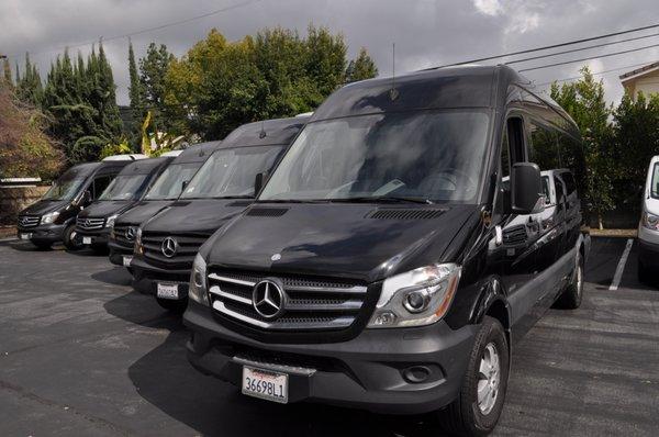 new 2017 12 and 15 seater Mercedes sprinter vans