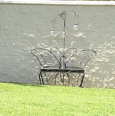 My Butterfly Bench - Perfect!