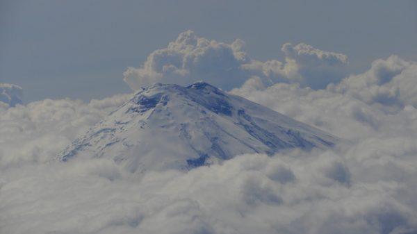 Cotopaxi, 19,347 ft. active volcano, Ecuador