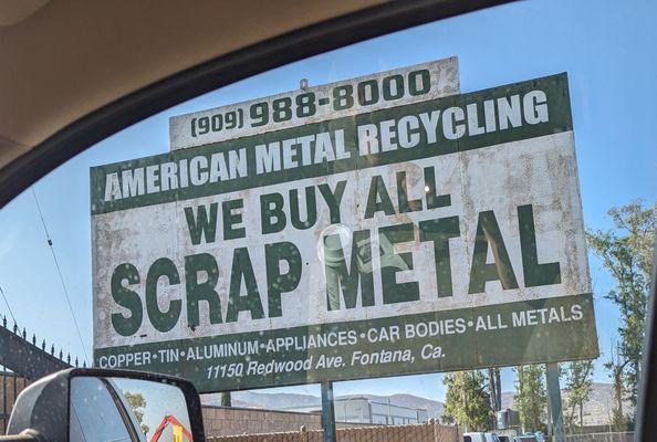 You can scrap your old refrigerator at American Metal Recycling