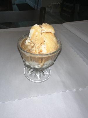 Affogato al caffe