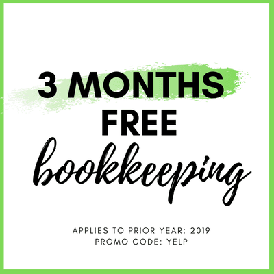 We are offering 3 months FREE bookkeeping!