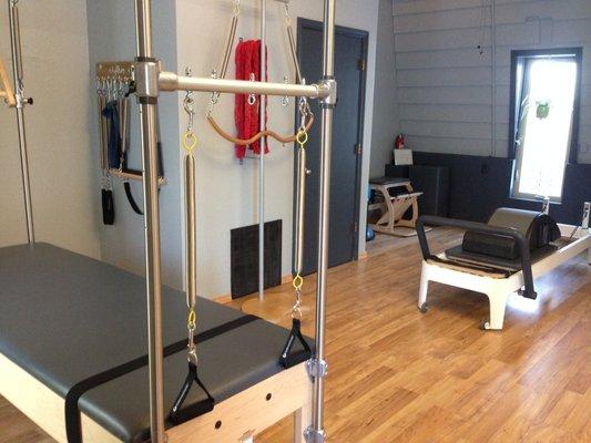 Trapeze Table, Ped-i-pul, and Pilates Reformer