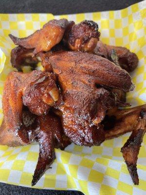 SWEET N'  SASSY 
 JUMBO SMOKED WHOLE WING WEDNESDAY...