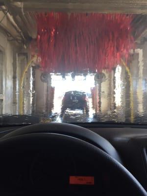 Going to the car wash now!