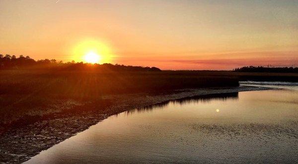 Creek Club at Sunset